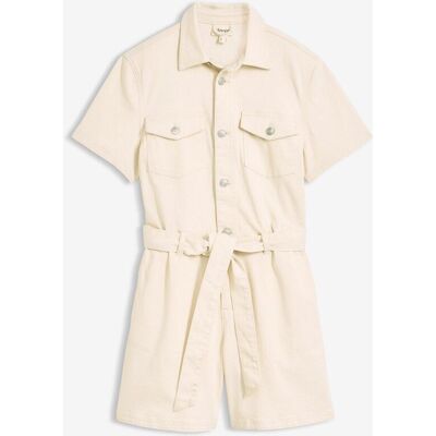 bonprix Jeansjumpsuit med korta ärmar bonprix Jeansjumpsuit med korta ärmar