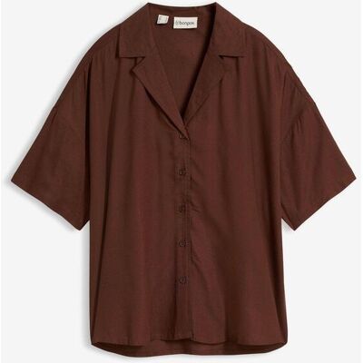 bonprix Kortärmad blus av mjuk viskosmix bonprix Kortärmad blus av mjuk viskosmix