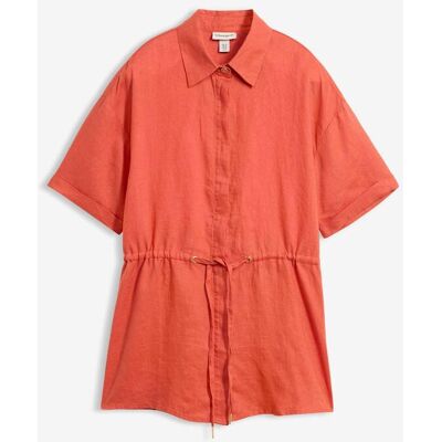 bonprix Lång blus i linne bonprix Lång blus i linne