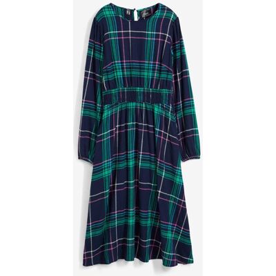 bonprix Smockad flanellklänning bonprix Smockad flanellklänning