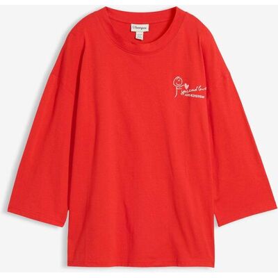 bonprix Topp i boxy modell av ren bomull bonprix Topp i boxy modell av ren bomull