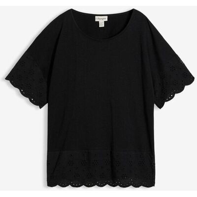 bonprix Topp med broderie anglaise bonprix Topp med broderie anglaise