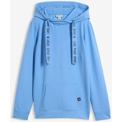 bonprix Sweatshirt med huva i mjuk viskosmix bonprix Sweatshirt med huva i mjuk viskosmix