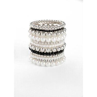bonprix Armband av olika konstgjorda pärlor (12 delar) bonprix Armband av olika konstgjorda pärlor (12 delar)