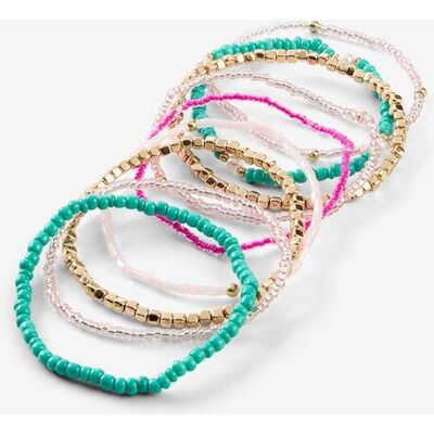 bonprix Armband med pärlor (10 delar) bonprix Armband med pärlor (10 delar)