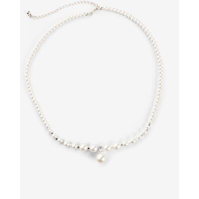 bonprix Halsband med glaspärlor bonprix Halsband med glaspärlor