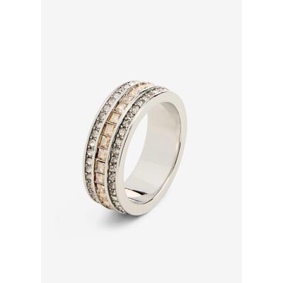 bonprix Ring med glaskristaller bonprix Ring med glaskristaller