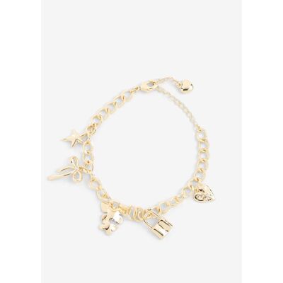 bonprix Armband med berlocker bonprix Armband med berlocker