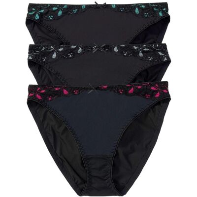bonprix Trosa med spets (3-pack) bonprix Trosa med spets (3-pack)