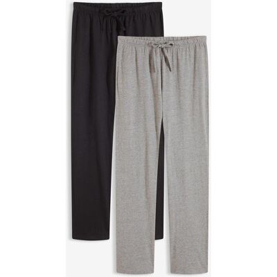 bonprix Pyjamasbyxa med sidfickor (2-pack) bonprix Pyjamasbyxa med sidfickor (2-pack)