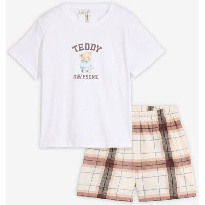 bonprix Pyjamas i mjuk bomull med shorts bonprix Pyjamas i mjuk bomull med shorts