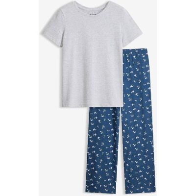 bonprix Pyjamas med figurnära överdel, kortärmad bonprix Pyjamas med figurnära överdel, kortärmad