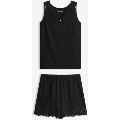 bonprix Pyjamas med shorts, i mjuk viskosmix bonprix Pyjamas med shorts, i mjuk viskosmix