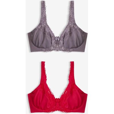 bonprix Minimizer-BH med vadderade axelband (2-pack) bonprix Minimizer-BH med vadderade axelband (2-pack)