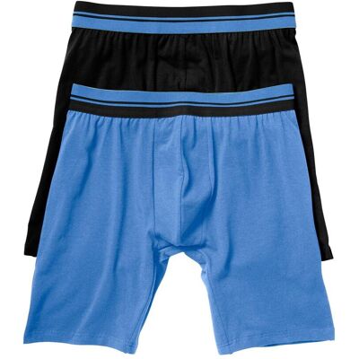 bonprix Långa boxershorts med bomull (2-pack) bonprix Långa boxershorts med bomull (2-pack)