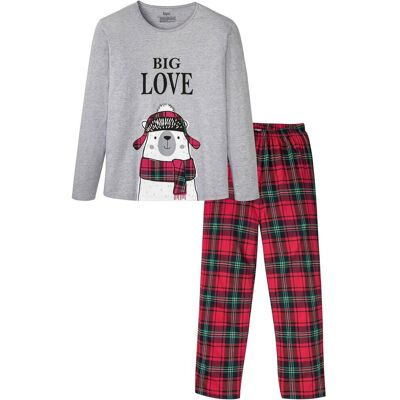 bonprix Långärmad pyjamas med ekologisk bomull bonprix Långärmad pyjamas med ekologisk bomull
