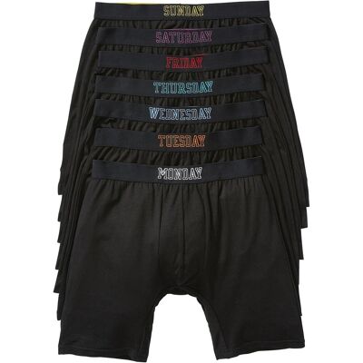 bonprix Långa boxershorts med bomull (7-pack) bonprix Långa boxershorts med bomull (7-pack)