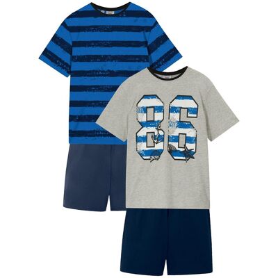 bonprix Pyjamas med shorts (4 delar) bonprix Pyjamas med shorts (4 delar)