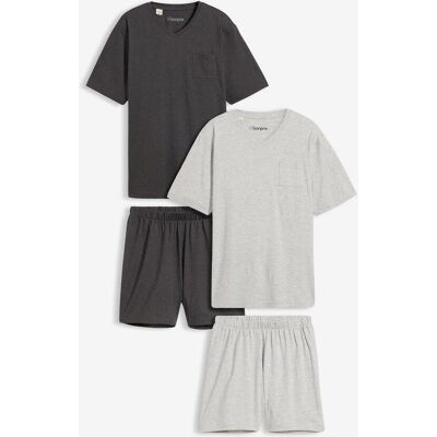 bonprix Kort pyjamas med bomull (set i 4 delar) bonprix Kort pyjamas med bomull (set i 4 delar)