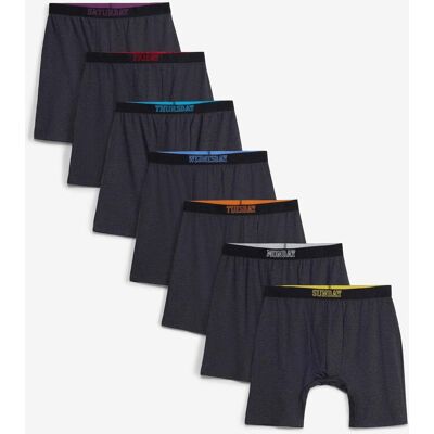 bonprix Långa boxershorts med bomull (7-pack) bonprix Långa boxershorts med bomull (7-pack)