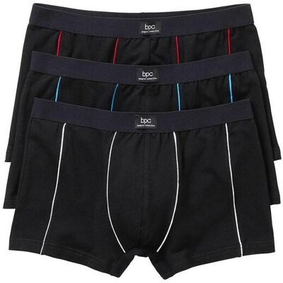 bonprix Boxerkalsong med bomull (3-pack) tajt bonprix Boxerkalsong med bomull (3-pack) tajt