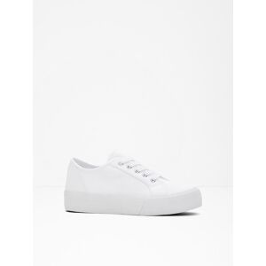 bonprix Sneakers med platåsula i bomullscanvas bonprix Sneakers med platåsula i bomullscanvas