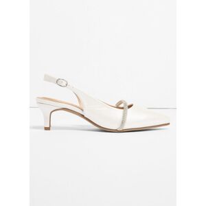 bonprix Slingbackpumps med glitterstenar bonprix Slingbackpumps med glitterstenar