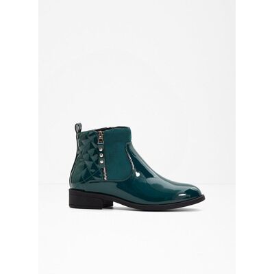 bonprix Stövlett med lackad look bonprix Stövlett med lackad look