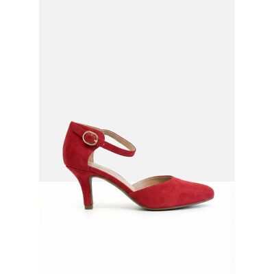 bonprix Pumps med remmar och smal klack bonprix Pumps med remmar och smal klack