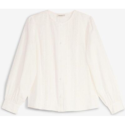bonprix Blus av poplin med struktur bonprix Blus av poplin med struktur