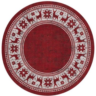bonprix Rund matta med julmotiv bonprix Rund matta med julmotiv