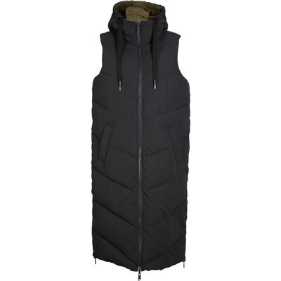 bonprix Vändbar täckväst med huva i återvunnen polyester bonprix Vändbar täckväst med huva i återvunnen polyester