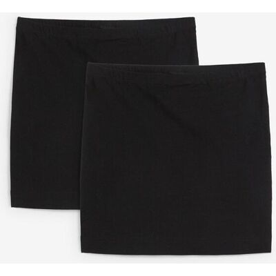 bonprix Stretchig jerseykjol med ekologisk bomull (2-pack) bonprix Stretchig jerseykjol med ekologisk bomull (2-pack)
