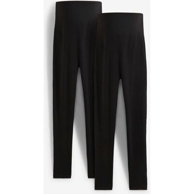 bonprix Mammaleggings av ekologisk bomull (2-pack) bonprix Mammaleggings av ekologisk bomull (2-pack)