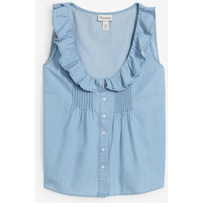 bonprix Bluslinne i denim av ekologisk bomull bonprix Bluslinne i denim av ekologisk bomull