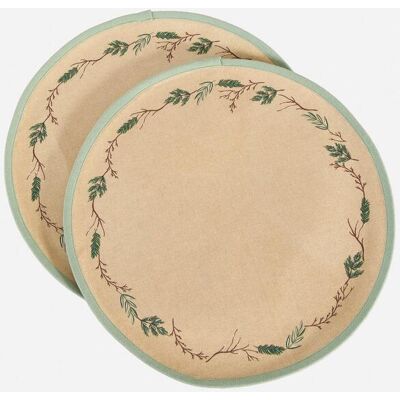 bonprix Bordstablett av ekologisk bomull (2-pack) bonprix Bordstablett av ekologisk bomull (2-pack)