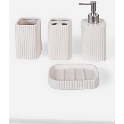 bonprix Badrumstillbehör (4 delar) bonprix Badrumstillbehör (4 delar)
