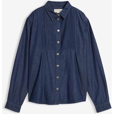 bonprix Jeansblus i oversizemodell av ekologisk bomull bonprix Jeansblus i oversizemodell av ekologisk bomull