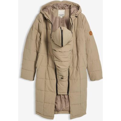 bonprix Mammatäckkappa med återvunnen polyester och babyficka bonprix Mammatäckkappa med återvunnen polyester och babyficka