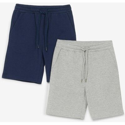 bonprix Sweatshirtshorts med ekologisk bomull (2-pack) bonprix Sweatshirtshorts med ekologisk bomull (2-pack)