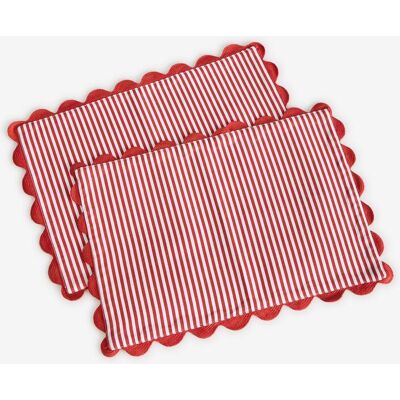 bonprix Bordstablett i vävt material av ekologisk bomull (2-pack) bonprix Bordstablett i vävt material av ekologisk bomull (2-pack)