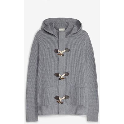 bonprix Grovstickad cardigan med huva bonprix Grovstickad cardigan med huva
