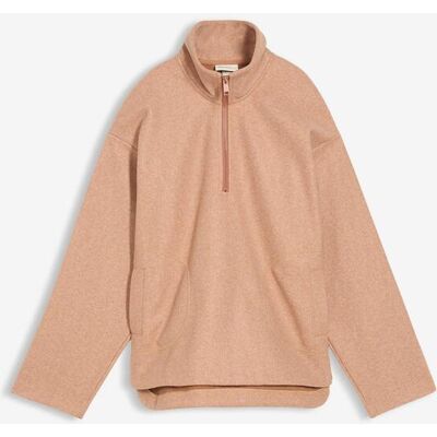 bonprix Tröja i oversizemodell med yllelook bonprix Tröja i oversizemodell med yllelook