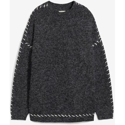 bonprix Lång tröja i fluffigt material bonprix Lång tröja i fluffigt material