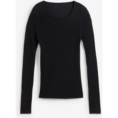 bonprix Ribbstickad tröja av merinoull bonprix Ribbstickad tröja av merinoull