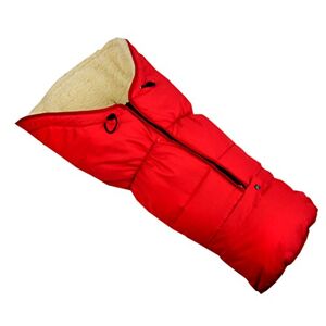 Rawstyle vinterväska MUMIE 100 cm och 80 cm x 15 MOTIVE* av LAMMULE för barnvagnar, barnvagnar, skjul och buggys sportväska ull 100 cm & 80 cm röd