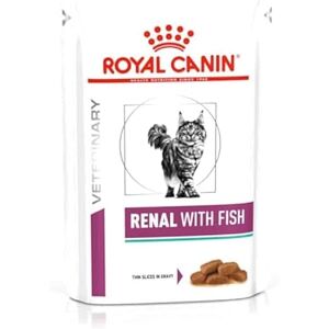 Royal Canin Renal Fernal Tuna Cat Food Package of 12 x 85 GR Total: 1020 gr