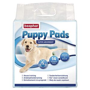 Beaphar Bea17131 Puppy Pads Absorbent Soaps, 60 x 60 cm, 14 pieces