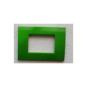 ART Trade Shop ABS-plattor för Matix Bticino Series Kompatibel 3 4 6 Färgmoduler Pulvergrön -6 Hål -
