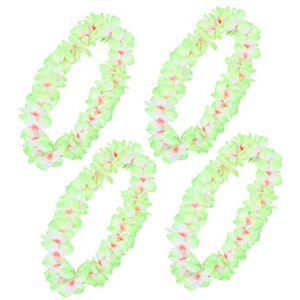 ABOOFAN 16 St Hawaiian Lei Hawaianos Flores Para Fiesta Simulering Blomma Halsband Fest Rekvisita Blomma Halsband Hawaii Luau Fest Tjockna Bankett Konstgjord Blomma Plastpipa